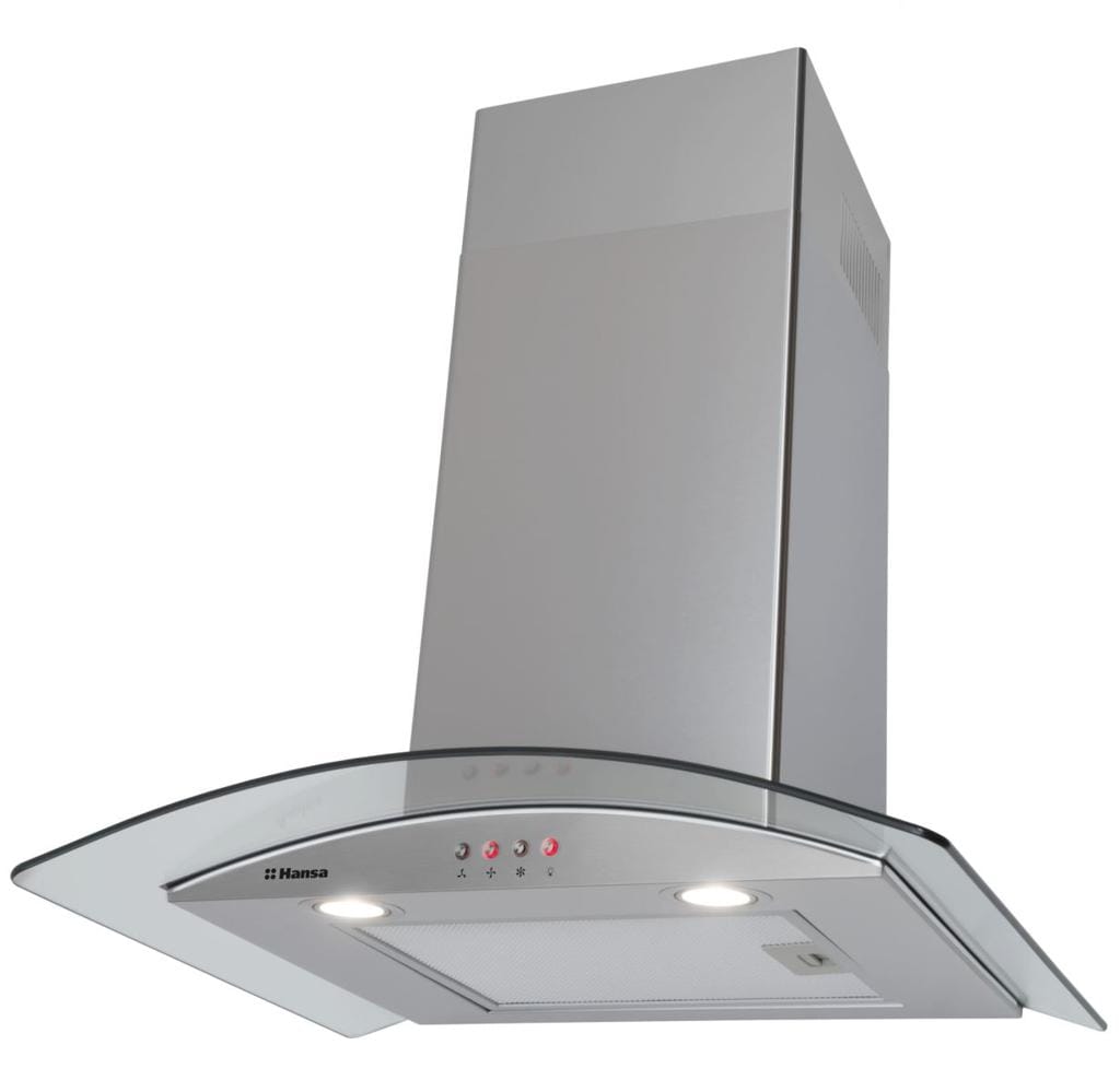 PC-Doc.ro Hota decorativa Hota Hansa OKP631GH | 60cm, 660m³/h, Inox/Sticla, 3 Viteze