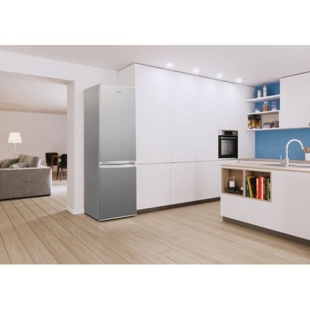 Candy Combina frigorifica Combina frigorifica Candy CCG1S 518EX | 252L, 180cm, Clasa E, Inox, 54.5x54.5x179.4cm