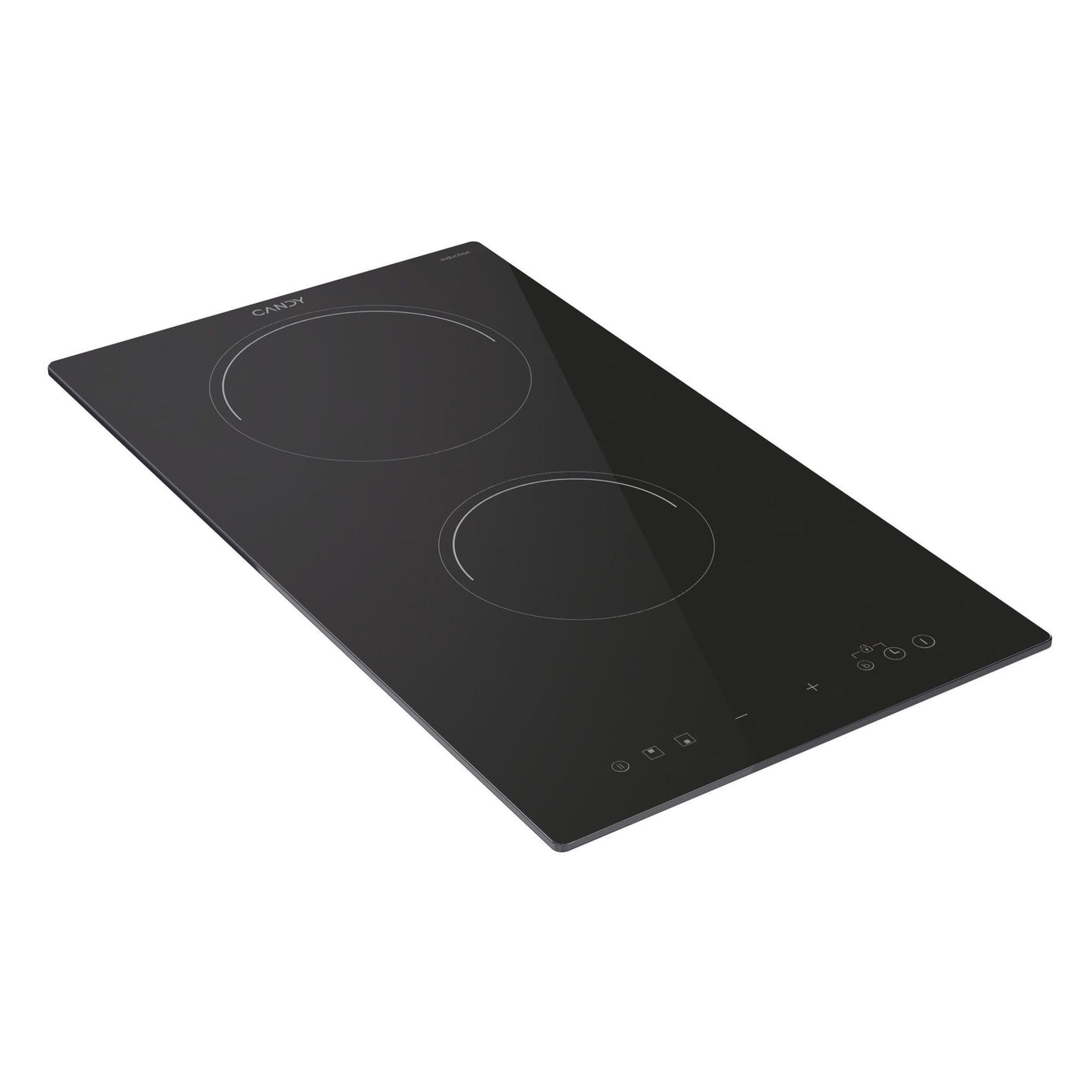 CANDY Plita incorporabila Candy, Inductie, 2 zone de gatit, Touch control, 30 cm, Neagra