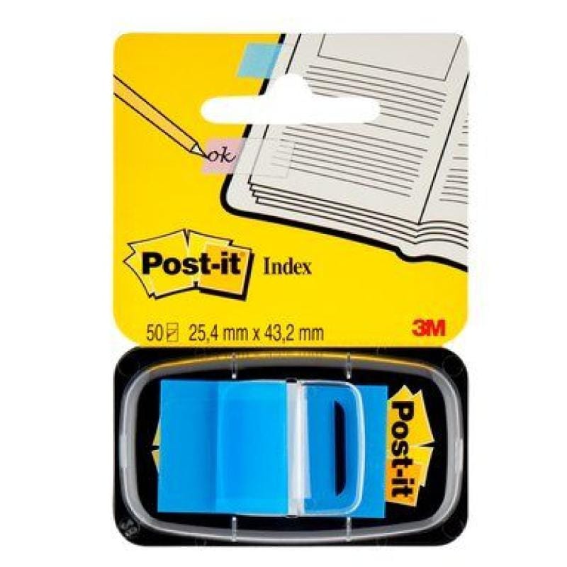 3M Benzi index adezive 3M Post-it 680-2 cu dispenser, pentru organizare documente (Index Strips)