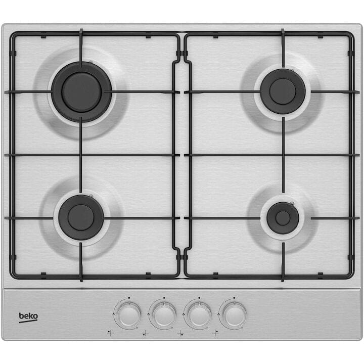 Beko Pachet built in Pachet Built In Beko BBSE12130XD | Cuptor 72L + Plita 4 Arzatoare, Inox