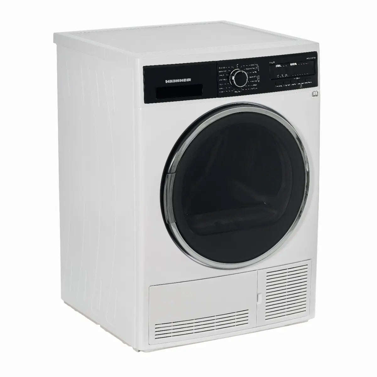 Uscator de rufe Heinner HCD-V904B | 9kg, Condensare, Clasa B, 15 programe, Display LED, 59.6x60.9x84.5cm