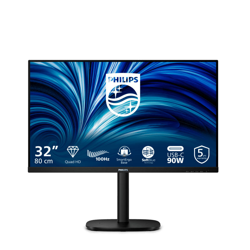Philips Monitor PC Monitor Philips 32B2U3601/00 | 31.5", IPS, 2560x1440, 100Hz