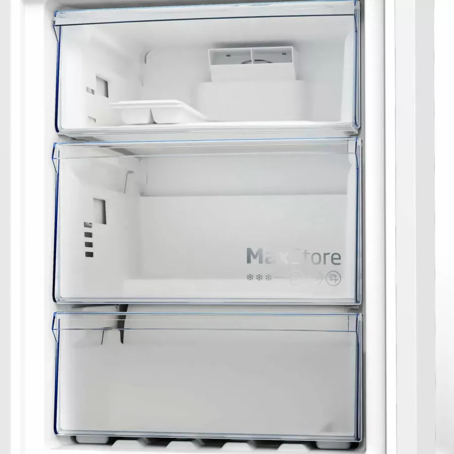 Beko Combina frigorifica Combina frigorifica Beko B3RCNA364HXB1 | 367L, AeroFlow, HarvestFresh, E, Metal Look, 59.5x66.3x186.5cm
