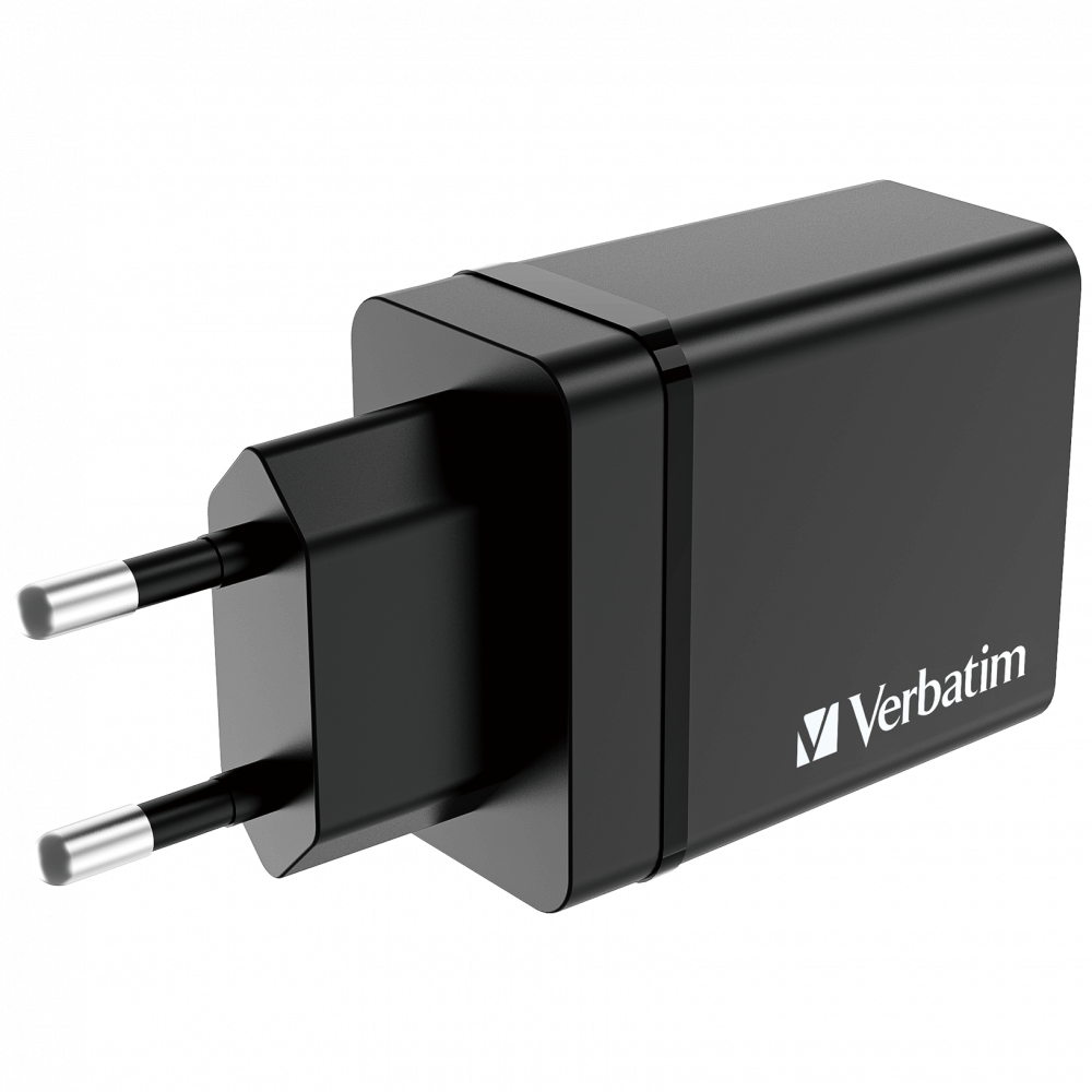 VERBATIM V CHR-30EU1 USB Charger 30W Blck
