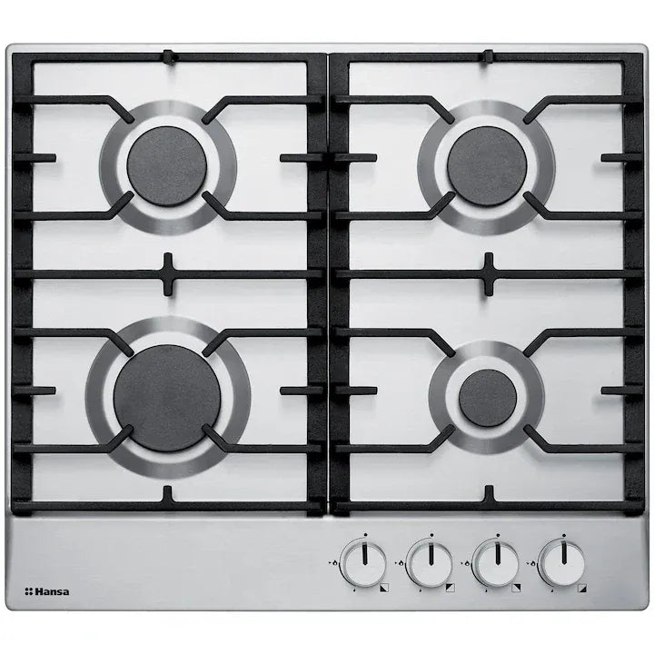 Hansa Plita pe gaz Plita pe Gaz Hansa BHGI61039 | 60cm, 4 Arzatoare, Inox, Aprindere Electrica