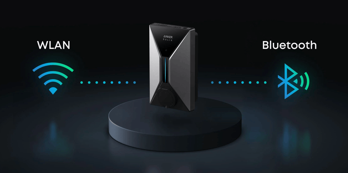 Anker Solix Statie incarcare Statie Incarcare Anker SOLIX V1 A5191GZ2 | Type 2, 22KW, Priza, RFID, Wi-Fi, IP55
