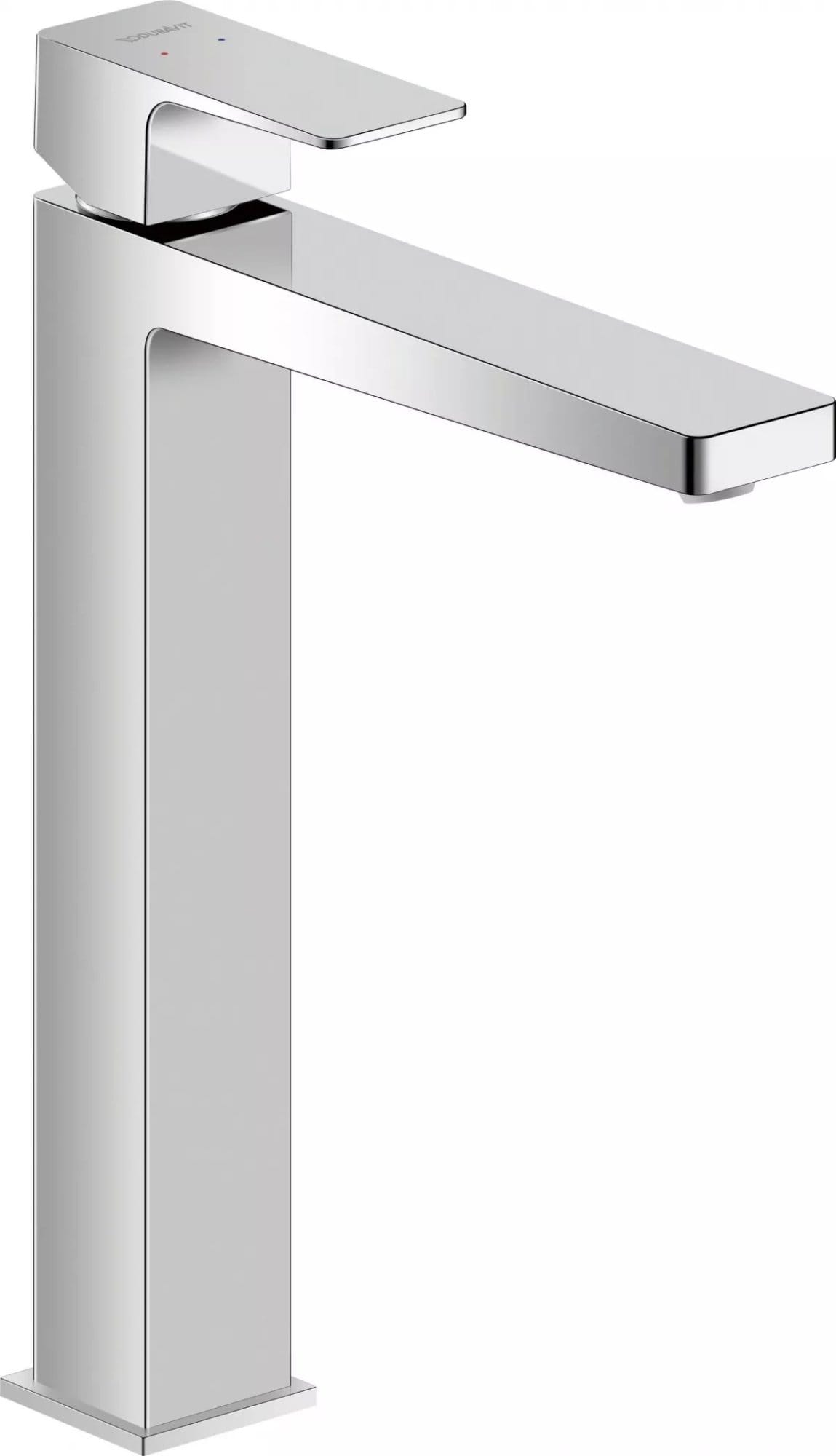 Duravit Baterie lavoar Duravit, Manhattan single lever bas. mixer XL with pull-rod, monocomanda, marime XL, cartus ceramic, fara set de evacuare, crom