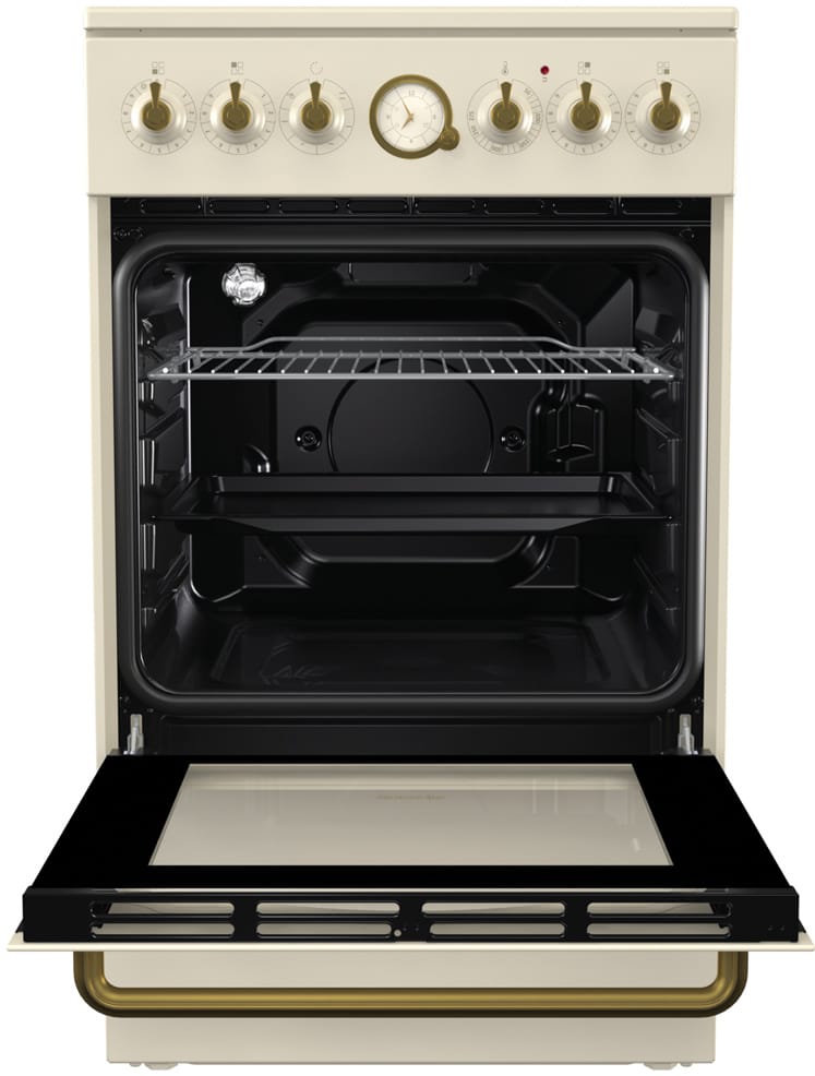 Gorenje Aragaz Aragaz Gorenje EC51CLI | 4 Arzatoare, Electric, Beige, 50x59.4x85cm