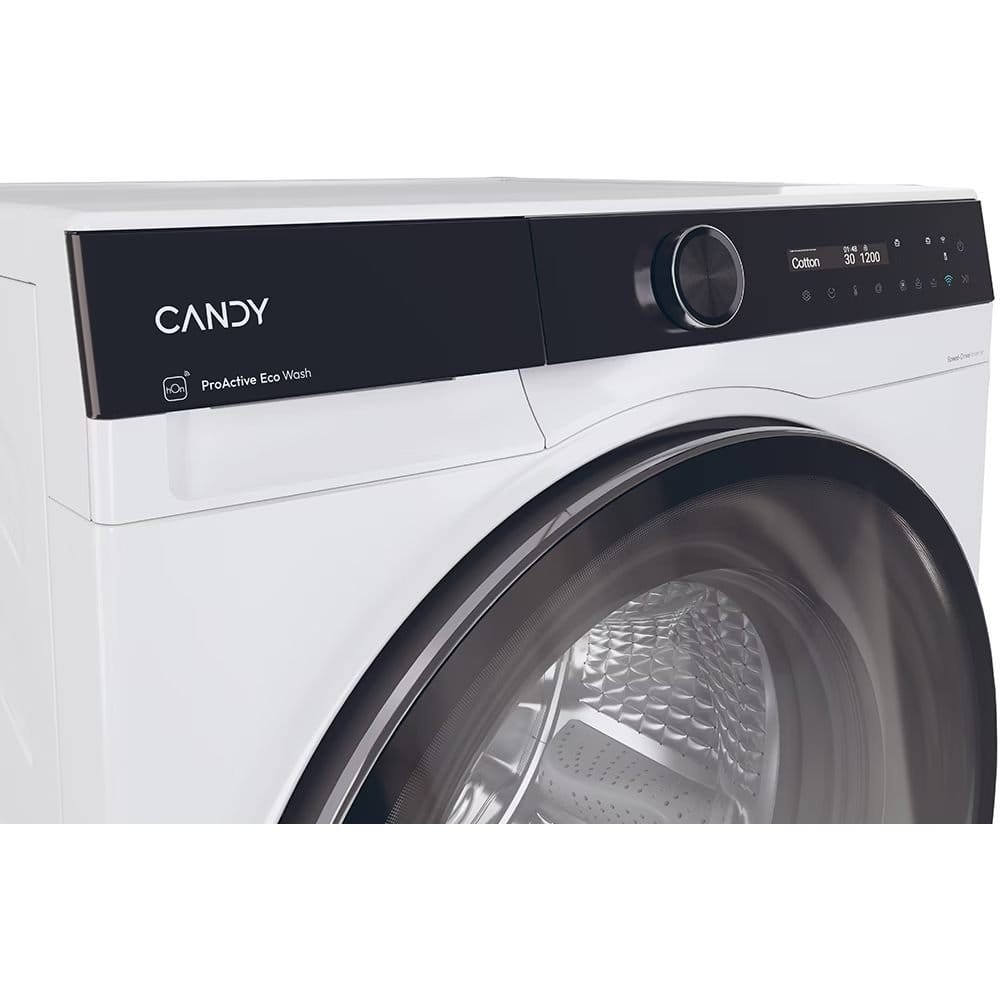 Candy Masina de spalat rufe Masina de spalat rufe Candy BS 410B10-S | 10kg, 1400RPM, Motor Inverter, WiFi, Alba, 60x68x85cm