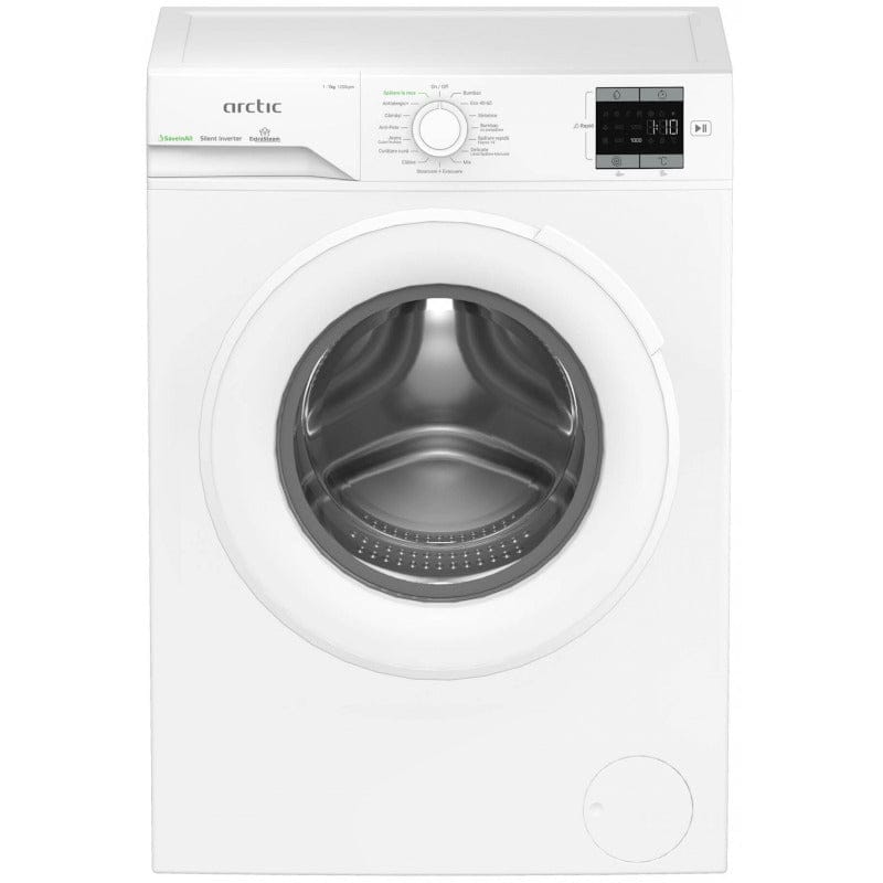 ARCTIC Masina de spalat rufe Masina de spalat rufe Arctic APLM1WFSU17210W | 7kg, 1200rpm, Clasa A, Motor Inverter, ExtraSteam, 60x49.6x84.5cm