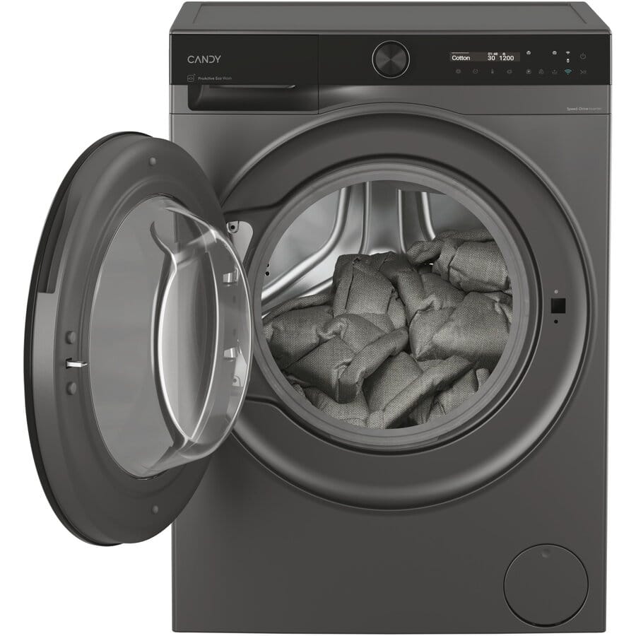 Candy Masina de spalat rufe Masina de spalat rufe Candy BS 49SB8G-S | 9kg, 1400RPM, WiFi, Antracit, 59.5x52x85cm