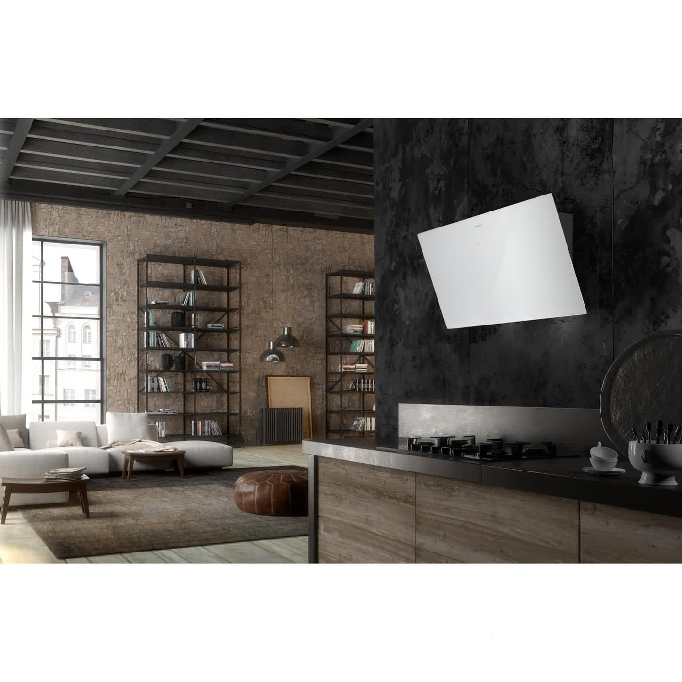 Faber B Hota decorativa Hota Decorativa Faber 330.0529.664 | 55cm, 700m3/h, Touch, LED, Negru