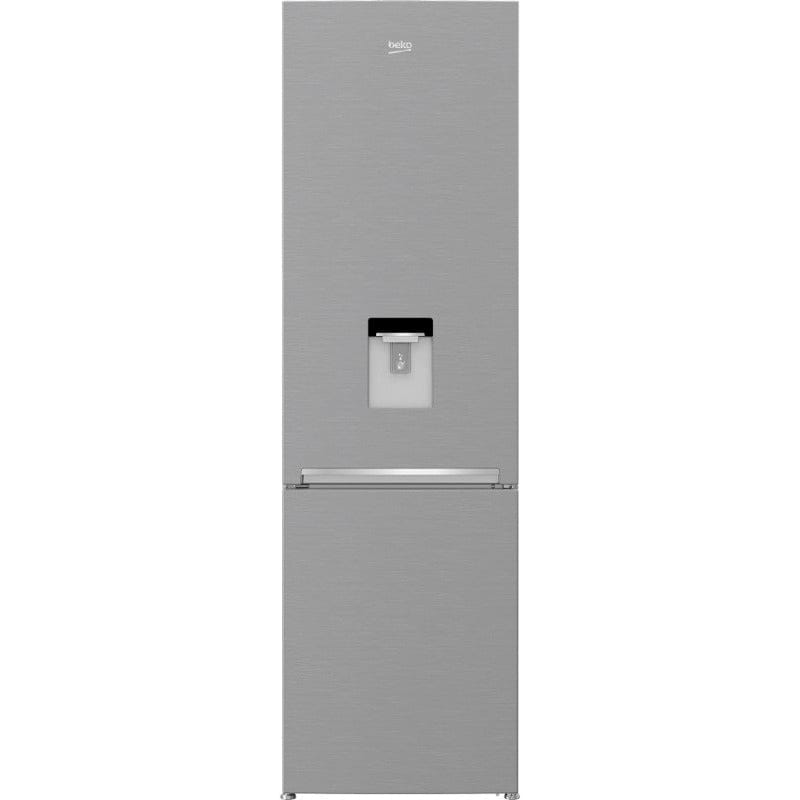 Beko Combina frigorifica Combina frigorifica Beko RCSA406K40DXBN | 362L, Dozator apa, No Frost, E, Metal Look, 59.5x67x202.5cm