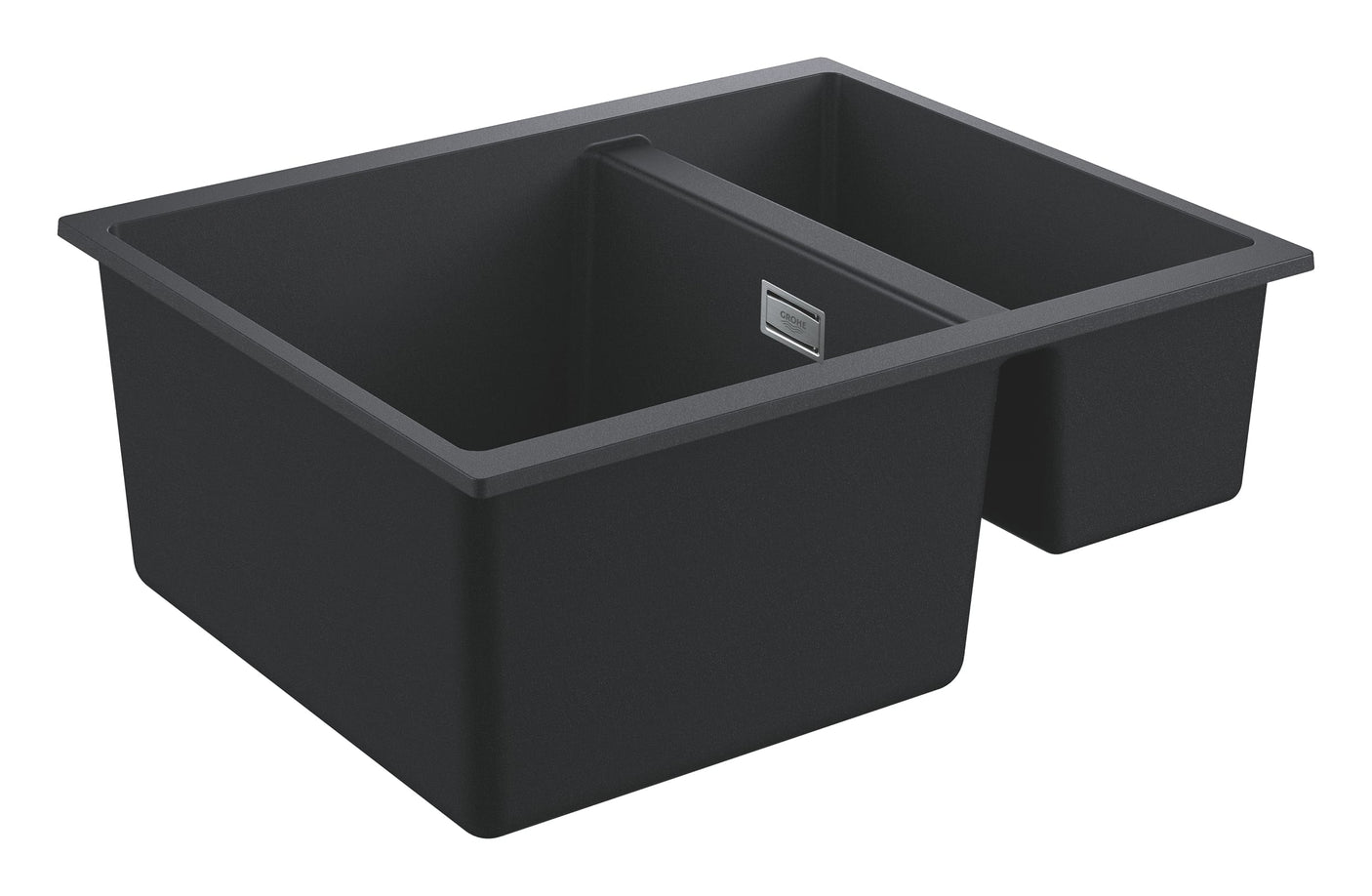 Grohe Chiuveta bucatarie Chiuveta Grohe K500 31648AP0 | 555x460mm, 2 Boluri, Granit Negru