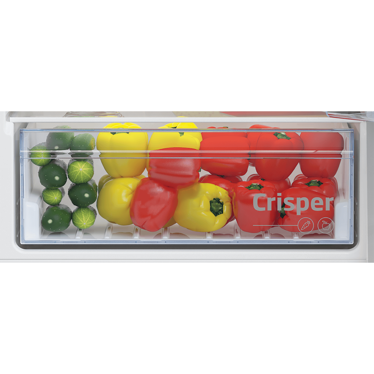Beko Combina frigorifica Combina frigorifica Beko BCHA275K41SN | 275L, Semi NoFrost, Clasa F, LED, 54x54.5x177.5cm