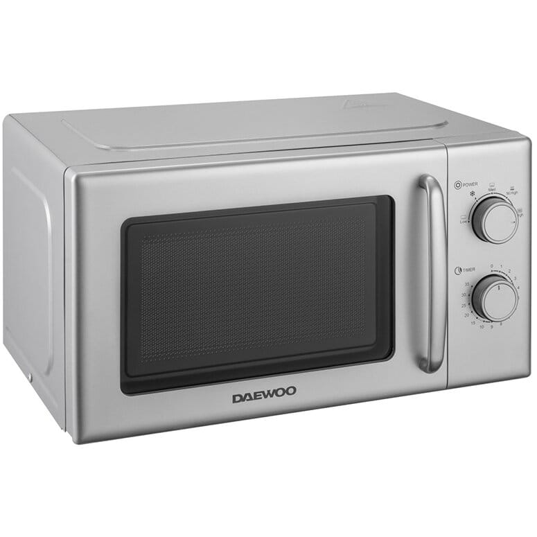 Daewoo Cuptor microunde Cuptor cu Microunde Daewoo KOR-6S20S-2 | 20L, 700W, 5 Niveluri, Silver