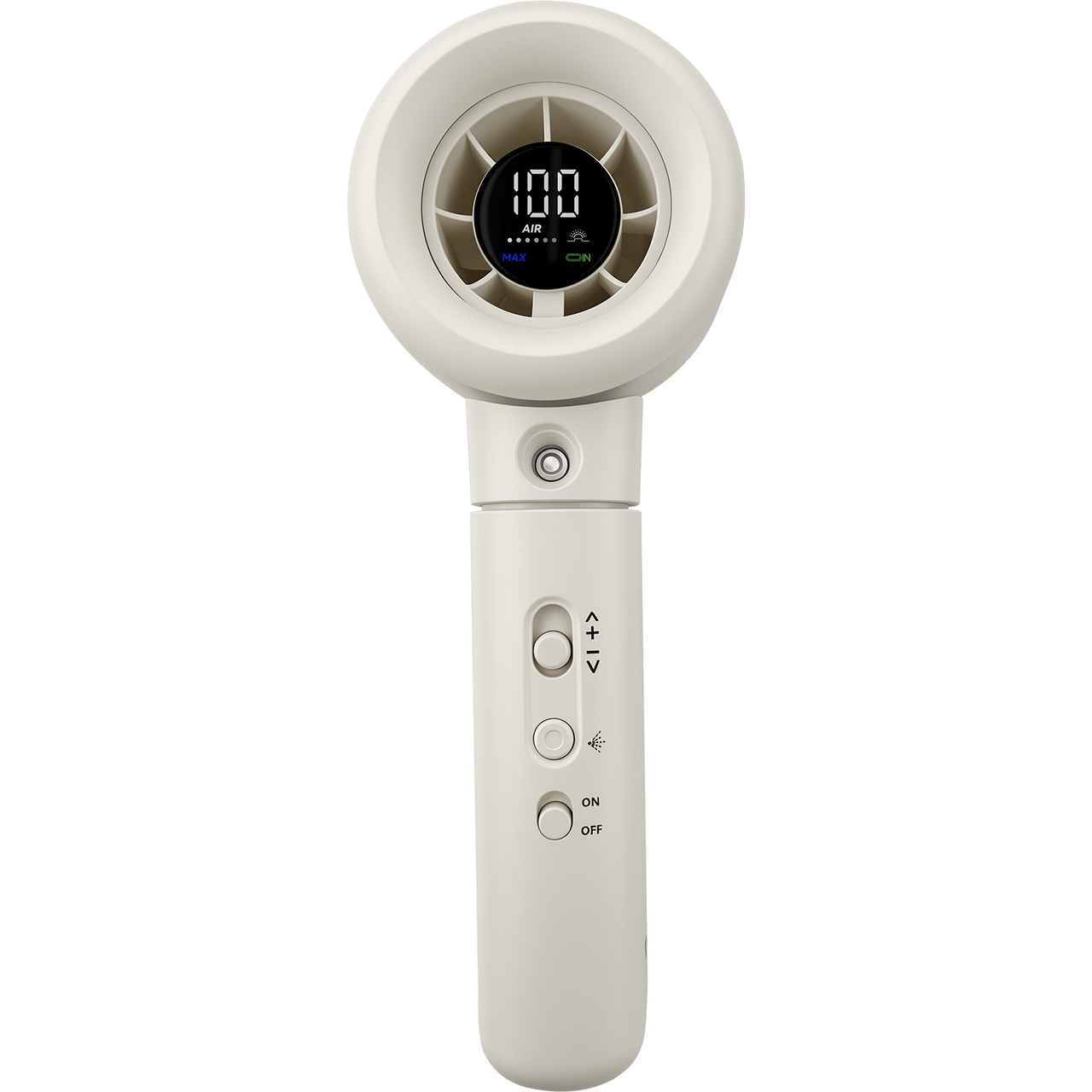 Verbatim Ventilator portabil Ventilator Portabil Verbatim 32344 | 3000mAh, 16000rpm, LED Display, Alb/Argintiu