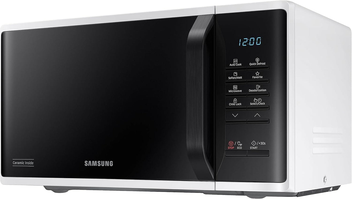 Samsung Cuptor microunde Cuptor cu Microunde Samsung MS23K3513AW/OL | 23L, 800W, Quick Defrost, Alb
