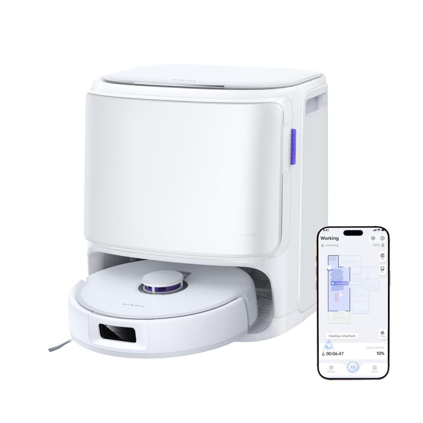 Narwal Aspirator robot Aspirator Robot Narwal X10 Pro CPZDA001390000 | Automat, Spalare Mocasini, Statie Automate