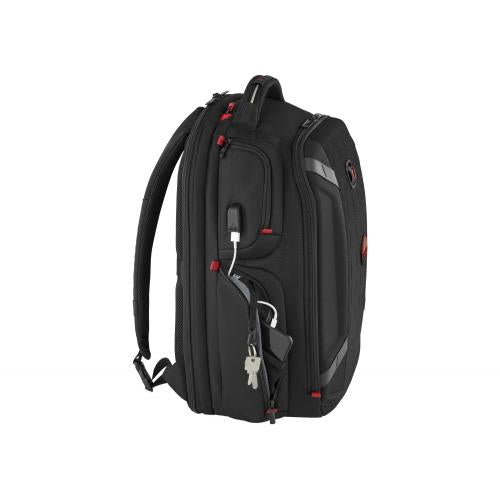 Wenger Tech, PlayerOne 17.3" Gaming Laptop Backpack, Black