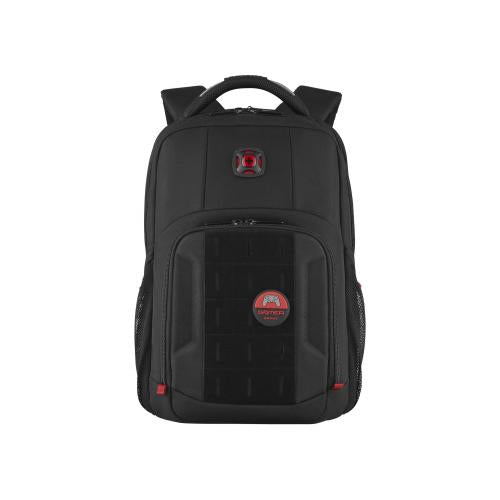 Wenger Tech, PlayerMode 15.6" Gaming Laptop Backpack, Black