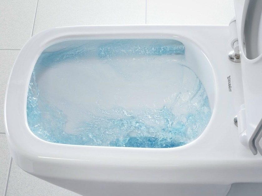 Duravit Vas wc + capac Duravit, Toil.set wm. Duravit No.1 white, riml., incl.s&c with soft closure, suspendat, evacuare orizontala, cu capac (0020790000), soft close, alb