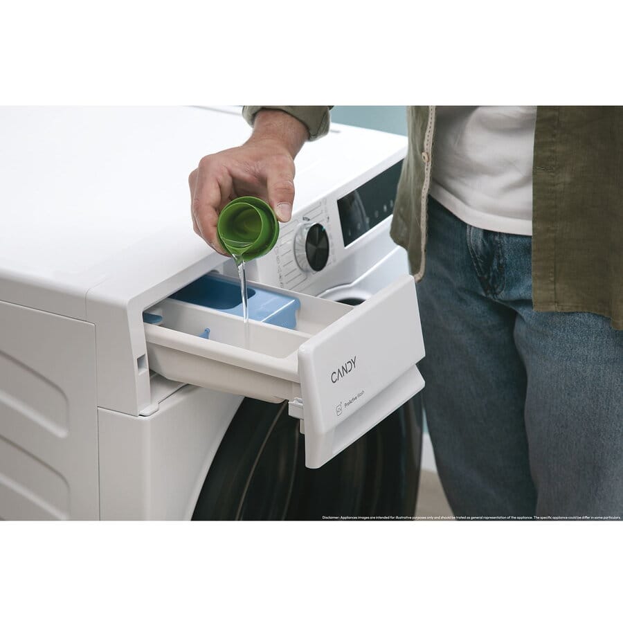 Candy Masina de spalat rufe Masina de spalat rufe Candy BR 412BL8-S | 12kg, 1400RPM, Clasa A, WiFi, Inverter, 59.5x68.1x85cm