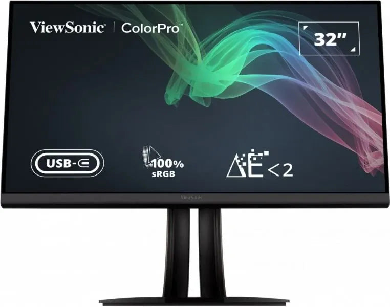 ViewSonic Monitor PC Monitor Profesional ViewSonic VP3256-4K | 32", IPS, 4K UHD, 60Hz, Negru