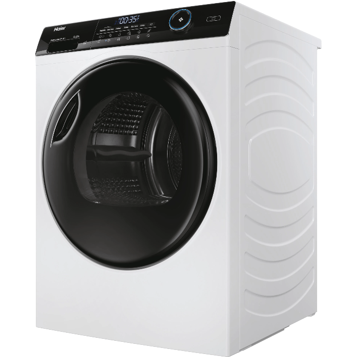 HAIER Uscator de rufe Haier, Pompa de caldura, 8 kg, 15 programe, Clasa A++, iRefresh, Program Hygienic, Alb