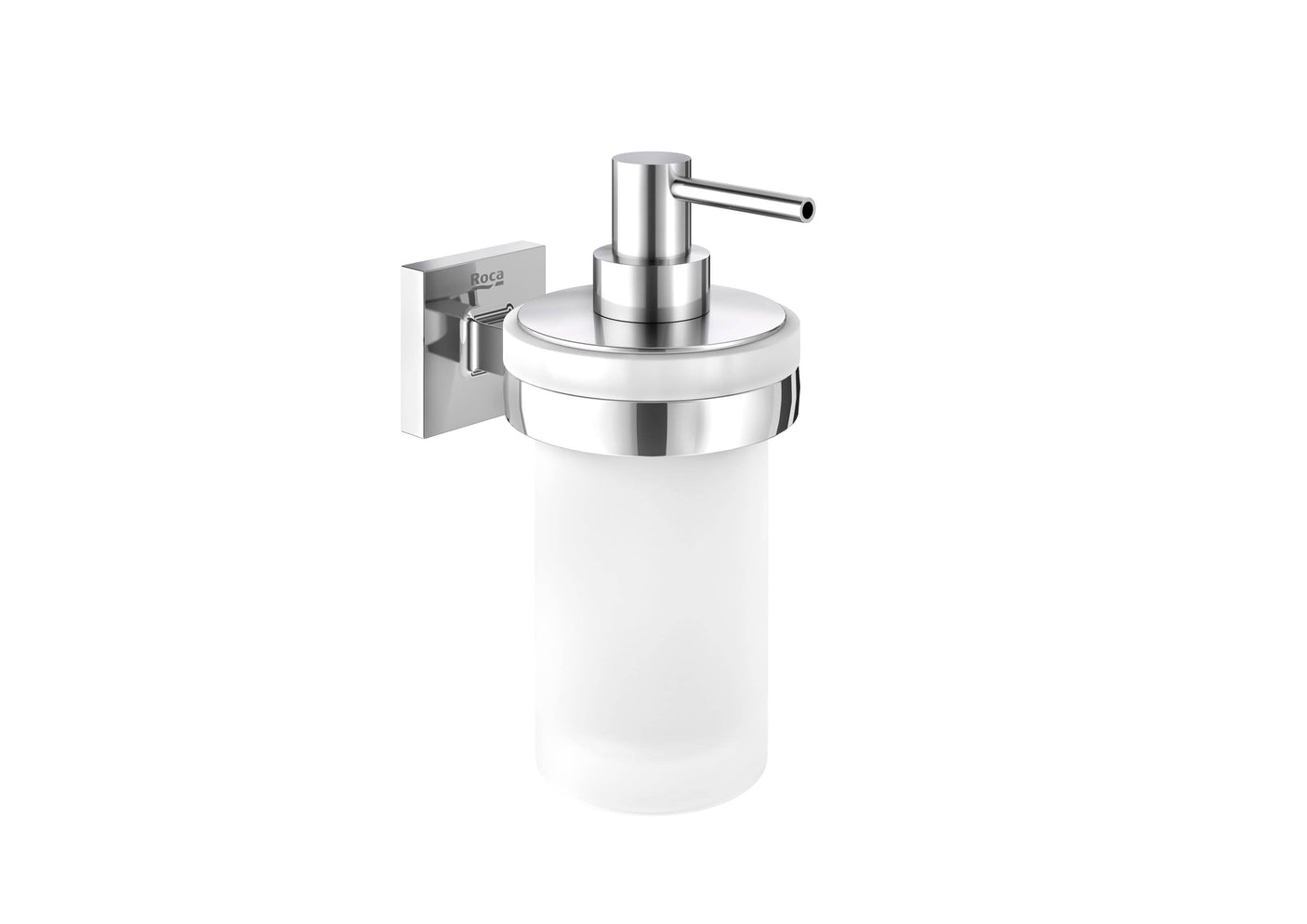Roca Dozator sapun Dispenser Sapun Roca A816828001 | Gama Cubica, Perete, Crom, 122x75x153mm