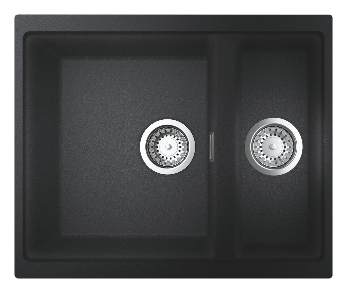 Grohe Chiuveta bucatarie Chiuveta Grohe K500 31648AP0 | 555x460mm, 2 Boluri, Granit Negru