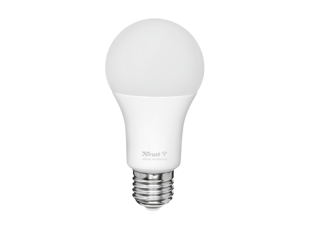 Trust Bec LED SMART Bec LED Smart Trust 71298 | WiFi, E27, 806lm, CCT, Pachet 2buc