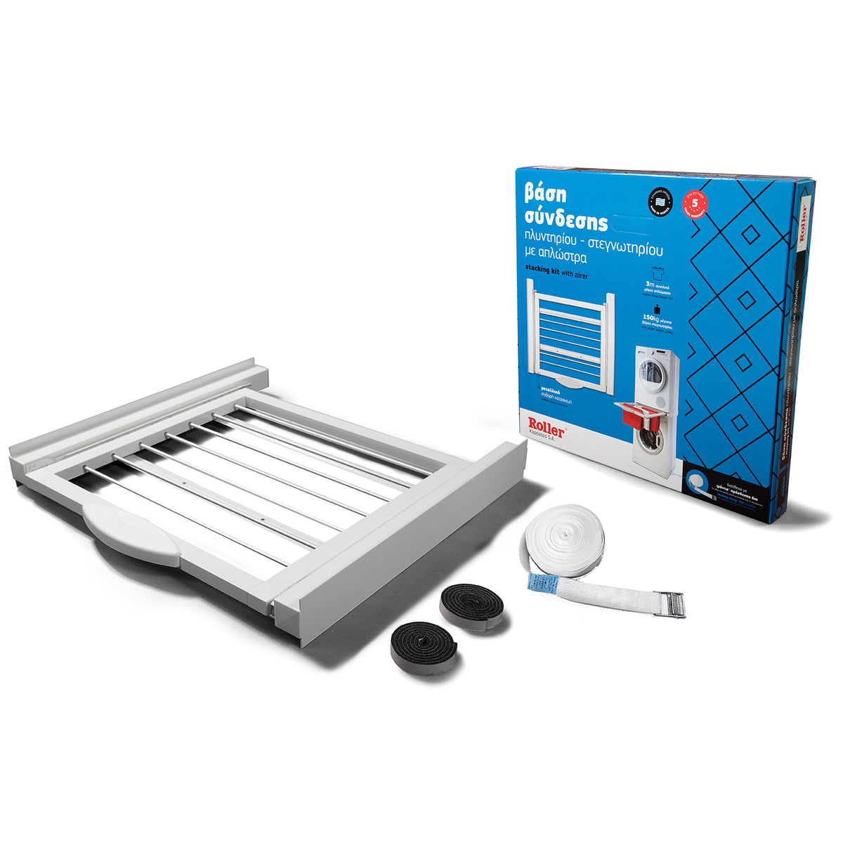 Kit Suprapunere Uscator Roller 00868 | Metalic, Cu Sertar 30 cm
