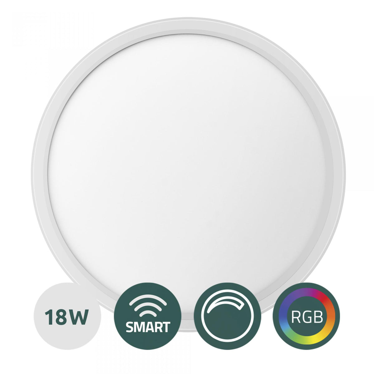 Plafoniera LED Samus SLP300-2160LM-18W | 18W, RGB, Dimmer