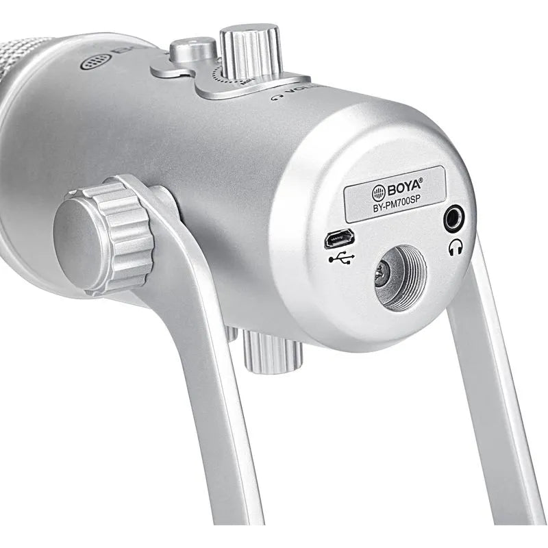 Boya BY-PM700SP Microfon USB Studio Condensator, Stereo (USB Type-C, Lightning si USB-A)