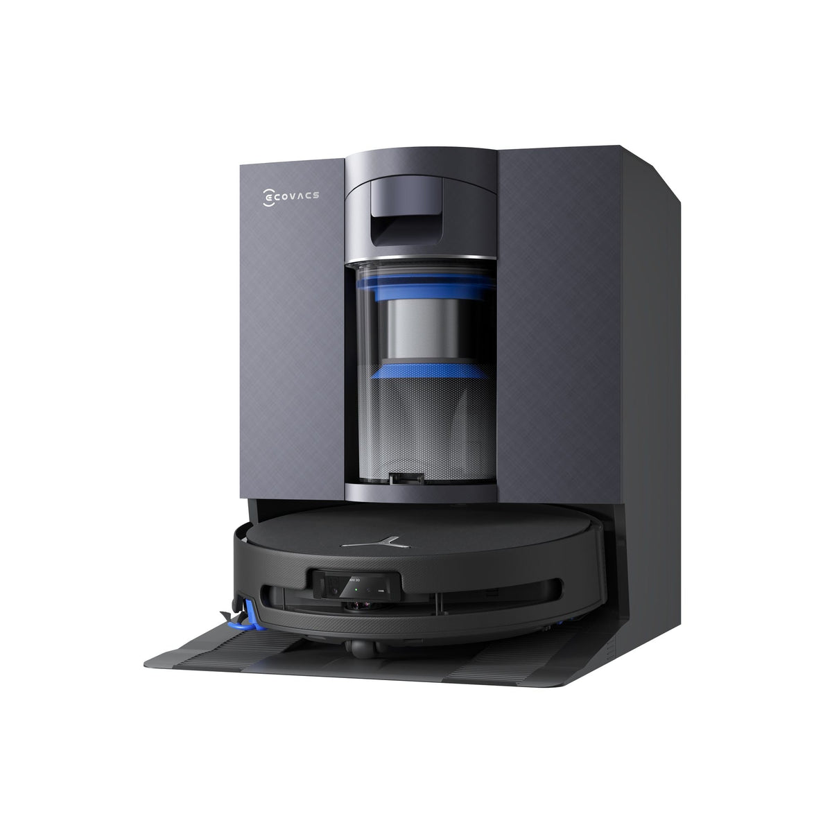 Ecovacs Aspirator robot Aspirator Robot Ecovacs DEEBOT X11S OmniCyclone + Care Kit | 30000Pa, Statie fara sac, PowerBoost, Negru