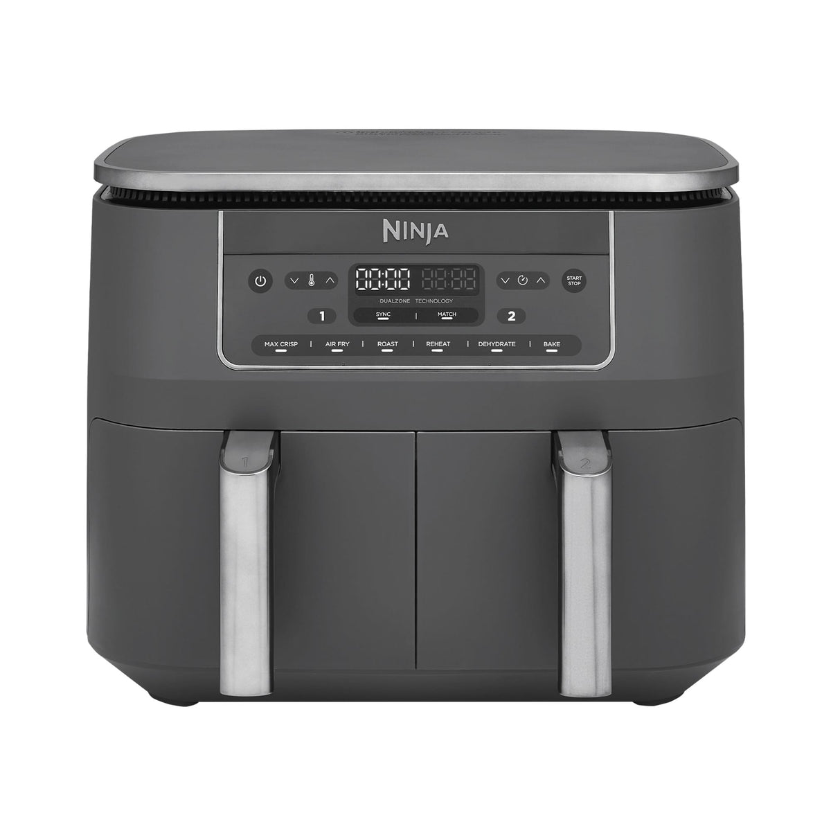 NINJA Friteuza dubla cu aer cald Ninja 6-in-1, 7.6Lgri