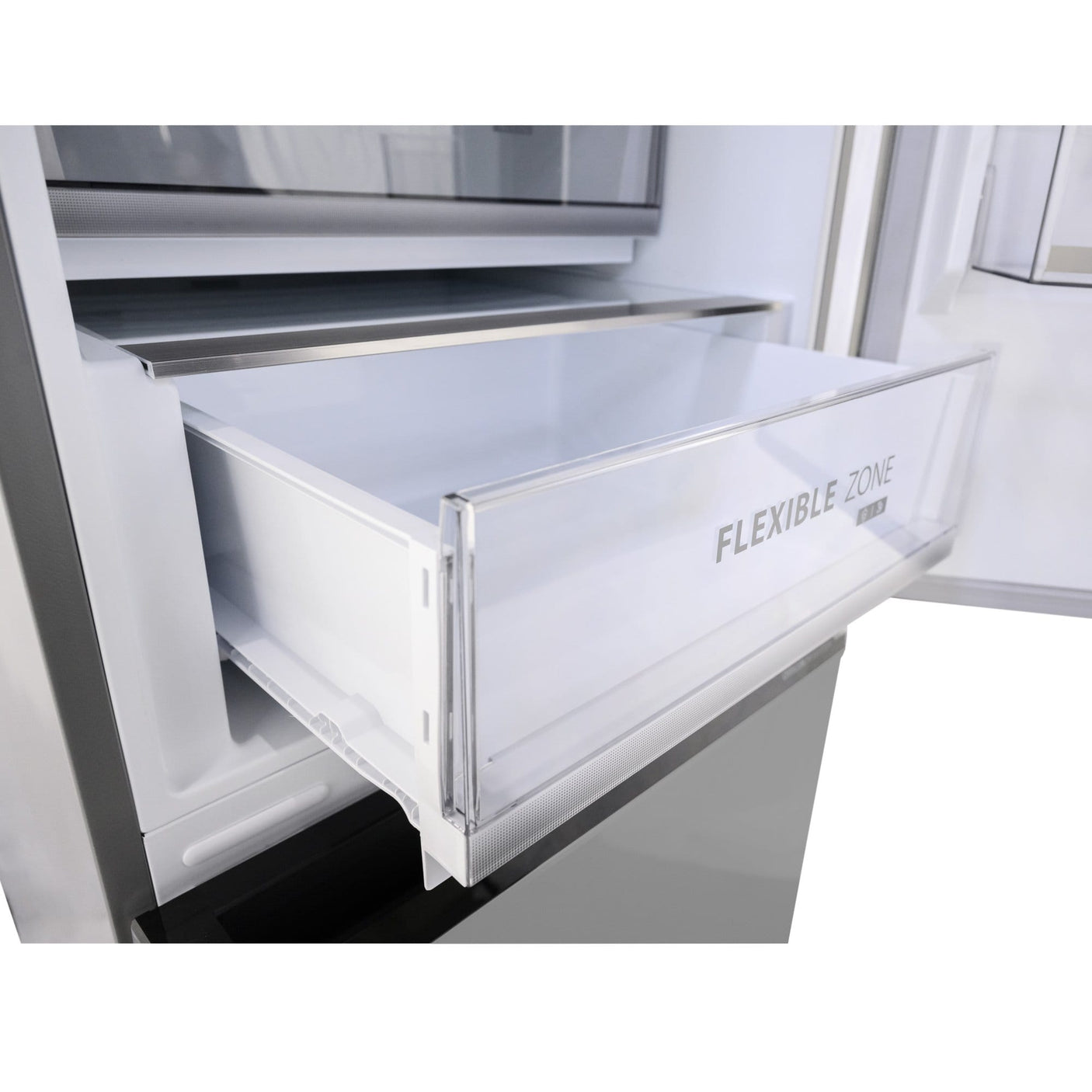 Toshiba Combina frigorifica Combina frigorifica Toshiba GR-RB449WE-PMJ(49) | 338L, No Frost, Clasa E, Display LED, Silver, 59.5x66x185.8cm