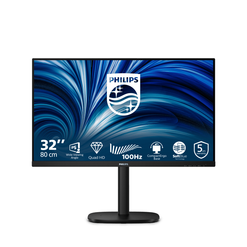 Philips Monitor PC Monitor Philips 32B2N3500/00 | 31.5", IPS, 2560x1440, 100Hz