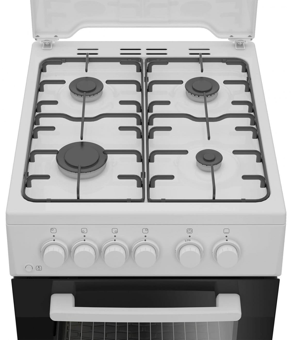 ARCTIC Aragaz Aragaz ARCTIC AGM5610FL | 4 arzatoare, cuptor gaz, iluminare interioara