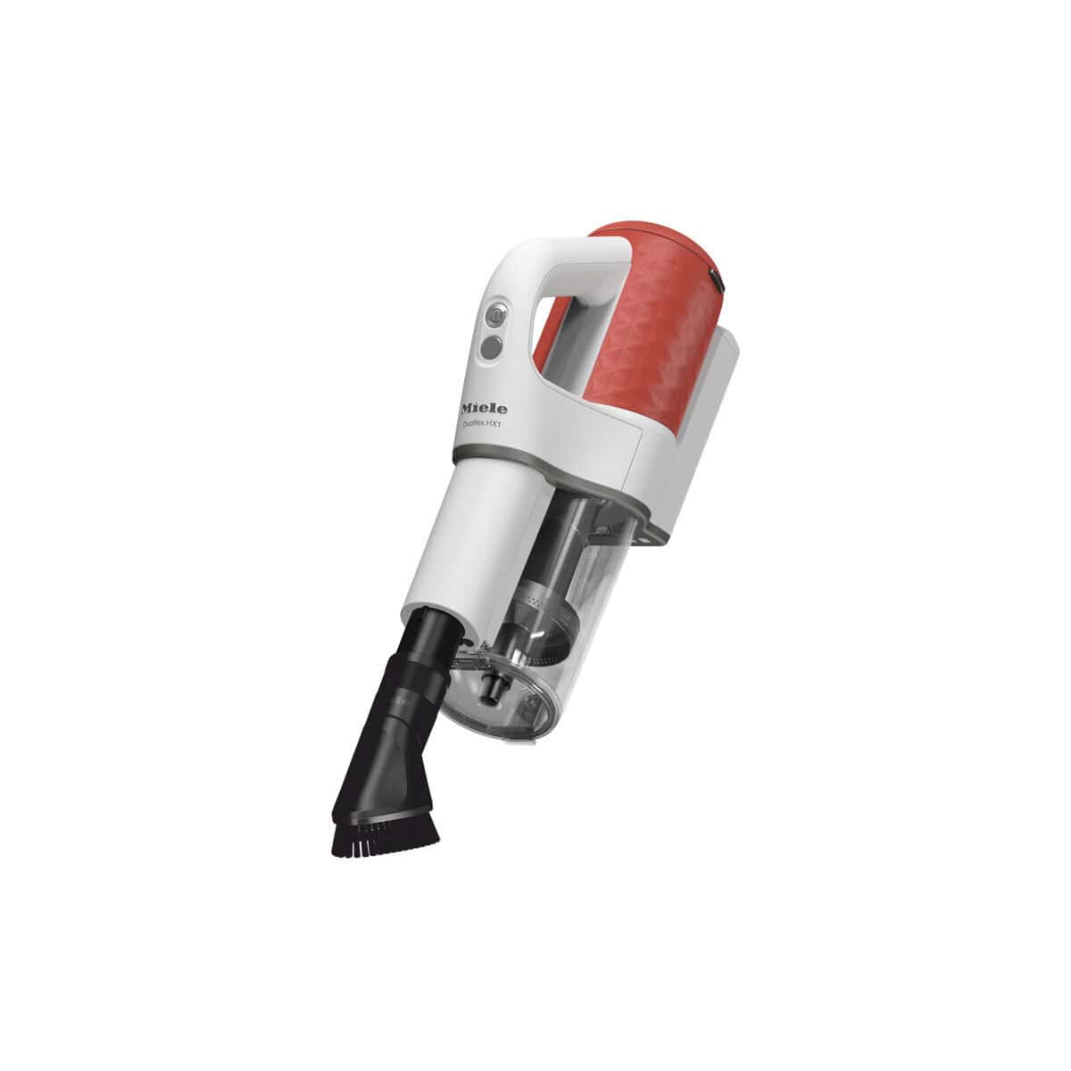 Miele VC Aspirator vertical Aspirator Vertical Miele Duoflex HX1 | 0.3L, Autonomie 55 min, Alb/Rosu