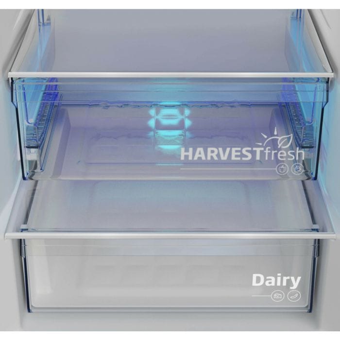 Beko Combina frigorifica Combina frigorifica Beko B3RCNA404HDW | 355L, No Frost, HarvestFresh, A+ Clasa E, 59.5x66.3x203.5cm