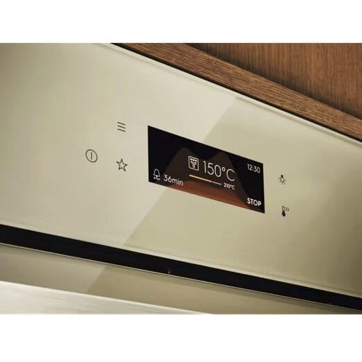 ELECTROLUX Cuptor incorporabil Electrolux LOE8F38S, Electric,Autocuratare catalitica, Control touch, 99 de programe predefinite, Inchidere amortizata a usii, volum net 72 L, Clasa A+, Culoare Sampanie