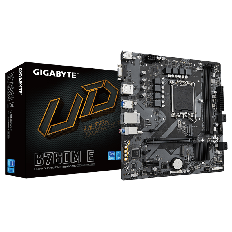 Placa de bază Gigabyte B760M E LGA1700