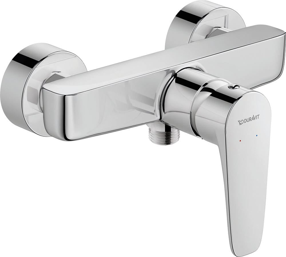 Duravit Baterie dus Duravit, B.1 Single lev.shower mix.exposed, monocomanda, aparenta, cartus ceramic, crom