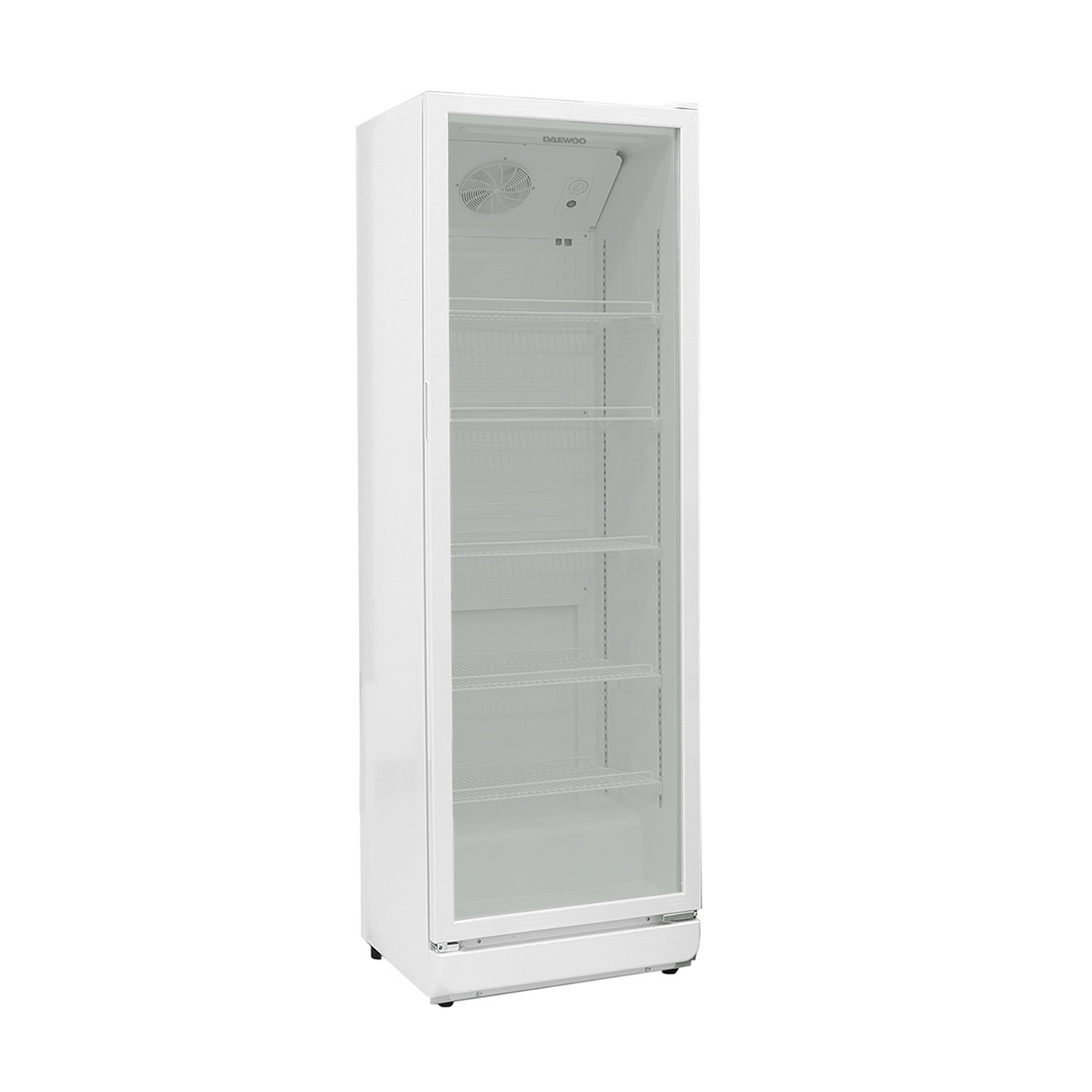 Daewoo Vitrina frigorifica Vitrina Frigorifica Daewoo DVLF-350SWC | 350L, Clasa C, Low Frost, LED