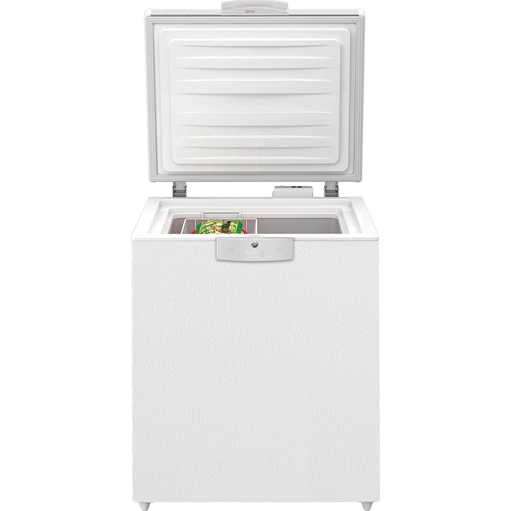 Beko Lada frigorifica Lada frigorifica Beko HSM14540 | 205L, Clasa E, -15°C, Congelare rapida, Alb, 75.5x67.5x91.2cm