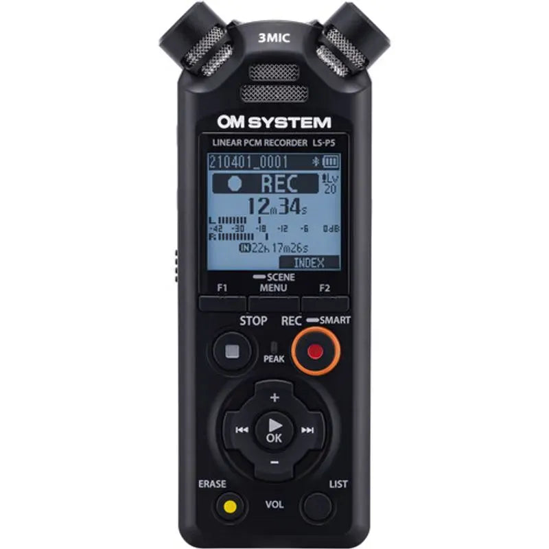 Reportofon OM System LS-P5 Videographer Kit V409180BG010 | 16GB, Bluetooth, FLAC