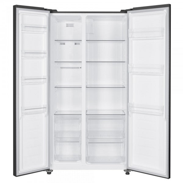 Frigider Side by Side Samus SSX-557NFE | 439L, Clasa E No Frost, Inox